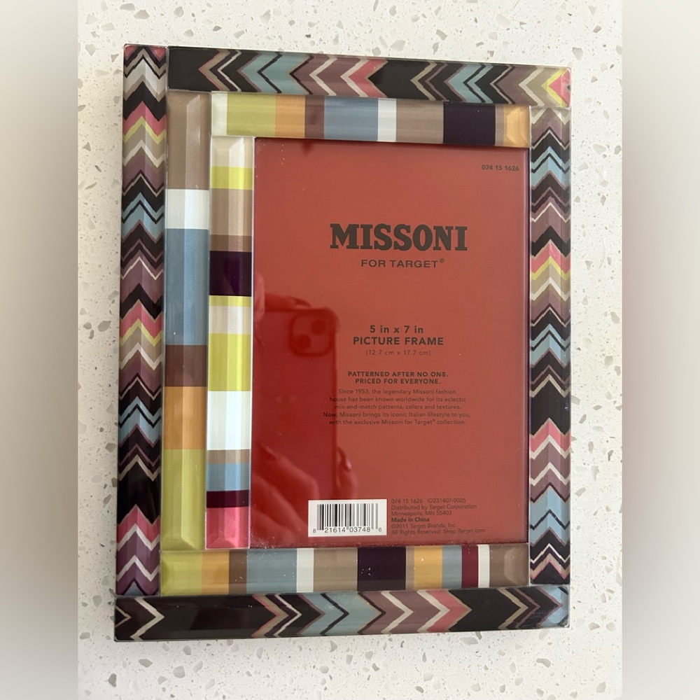 Missoni for Target 5x7 frame